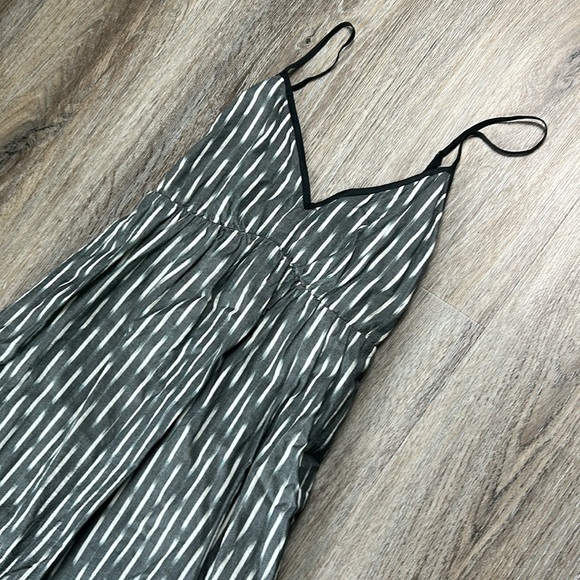 Converse Black and White 100% Cotton Midi Dress - Picture 5 of 16